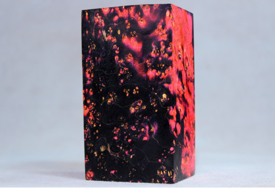 Stabilized Maple Burl Wood Mod Block